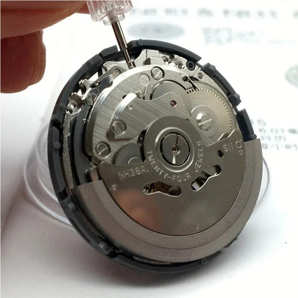 Planet Gates NH38 Movement Standard NH3 Series Automatic Mechanical Watch Movt Parts Twenty-Four Jewels Nh38a Japan Imported
