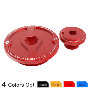 Planet Gates NICECNC ATV Engine Cover Cap Plug Kit For YAMAHA Raptor 700 2006-2024 700R Raptor 660 2001-2005 YFZ450R 2014–24 YXZ1000R YZ250F