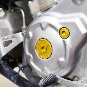 Planet Gates NICECNC ATV Engine Cover Cap Plug Kit For YAMAHA Raptor 700 2006-2024 700R Raptor 660 2001-2005 YFZ450R 2014–24 YXZ1000R YZ250F