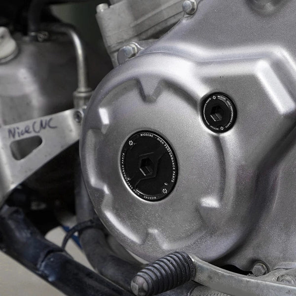 Planet Gates NICECNC ATV Engine Cover Cap Plug Kit For YAMAHA Raptor 700 2006-2024 700R Raptor 660 2001-2005 YFZ450R 2014–24 YXZ1000R YZ250F