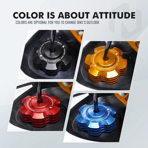 Planet Gates NICECNC For Yamaha RAPTOR 700 06-11 13-22 700R 13-16 18-22 GRIZZLY 125 Gas Fuel Petrol Tank Cap Replacement Lid ATV Accessories