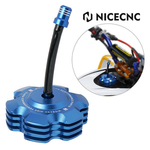 Planet Gates NICECNC For Yamaha RAPTOR 700 06-11 13-22 700R 13-16 18-22 GRIZZLY 125 Gas Fuel Petrol Tank Cap Replacement Lid ATV Accessories