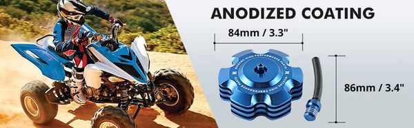 Planet Gates NICECNC For Yamaha RAPTOR 700 06-11 13-22 700R 13-16 18-22 GRIZZLY 125 Gas Fuel Petrol Tank Cap Replacement Lid ATV Accessories