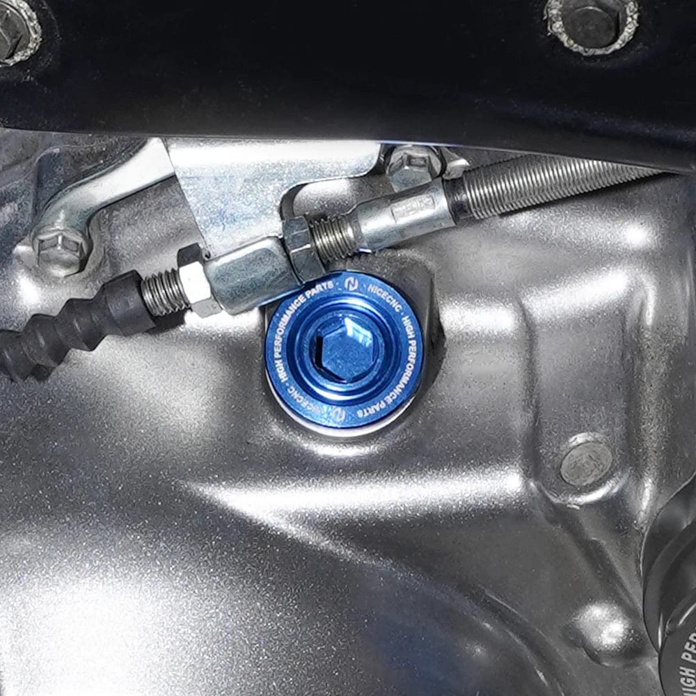 Planet Gates NICECNC Oil Filler Cap For Yamaha Raptor 700 700R 2006-2024 Engine Oil Drain Plug Sump Nut Wolverine X4 YZF R1 ATV Accessories