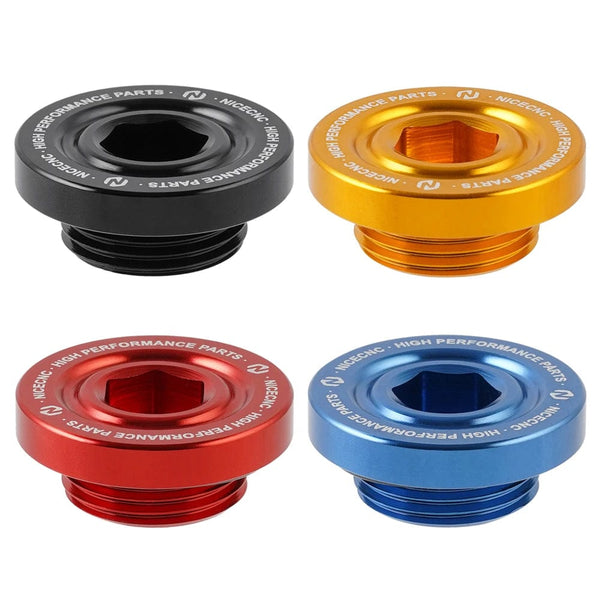 Planet Gates NICECNC Oil Filler Cap For Yamaha Raptor 700 700R 2006-2024 Engine Oil Drain Plug Sump Nut Wolverine X4 YZF R1 ATV Accessories