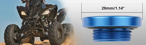 Planet Gates NICECNC Oil Filler Cap For Yamaha Raptor 700 700R 2006-2024 Engine Oil Drain Plug Sump Nut Wolverine X4 YZF R1 ATV Accessories