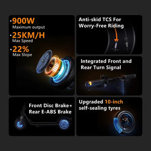 Planet Gates Ninebot F2 Pro EU Stock Ninebot by Segway F2 Pro Electric Scooter 450W Motor 32KM/H Max Speed 55KM Range F Series Original Smart Kickscooter