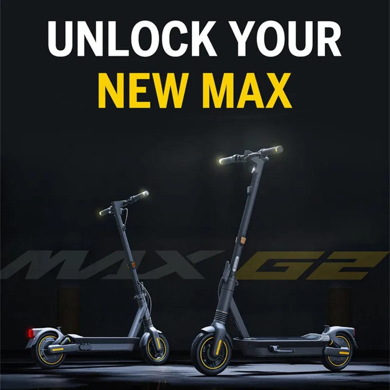 Planet Gates Ninebot MAX G2 / ITALY EU STOCK Original Ninebot by Segway MAX G2 Electric Scooter 450W Upgrated Motor 35Km/h Speed 70Km Range KickScooter Ship in 24H