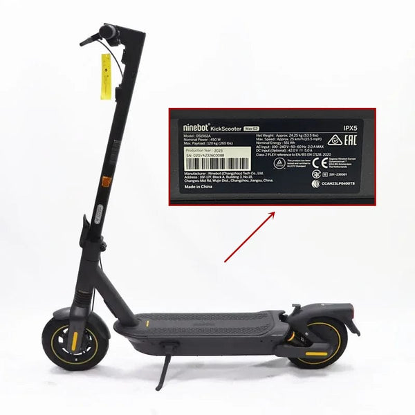 Planet Gates Ninebot MAX G2 / ITALY EU STOCK Original Ninebot by Segway MAX G2 Electric Scooter 450W Upgrated Motor 35Km/h Speed 70Km Range KickScooter Ship in 24H