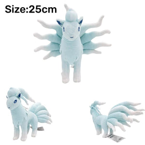 Planet Gates Ninetales-Alola Legendary Pokemon Plush Toys Lugias Lucario Giratina Koraidon Zacian Solgaleo Figures Cartoon Soft Stuffed Toy Gifts