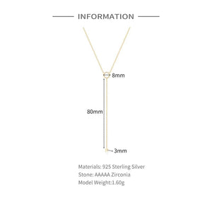 Planet Gates NK188 Silver S925 Sterling Silver Double-Deck Circle Zircon Pendant Long O-Chain Choker Necklace 2024 Spring Women Wedding Fine Jewelry
