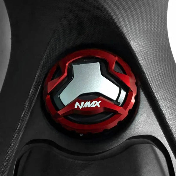 Planet Gates NMAX Motorcycle CNC Aluminum Fuel Tank Cover Gas Case Cap Accessories for Yamaha N-max 125 155 2015 2016 2017 2018 2019