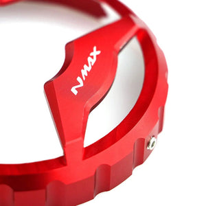 Planet Gates NMAX Motorcycle CNC Aluminum Fuel Tank Cover Gas Case Cap Accessories for Yamaha N-max 125 155 2015 2016 2017 2018 2019