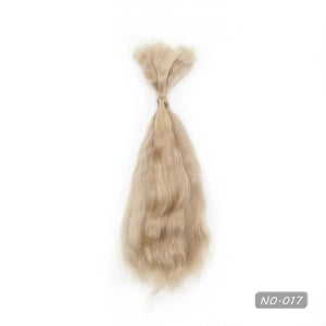 Planet Gates No.017 / 100g 「natural curly hair」Witdiy brand reborn doll wig mohair is as soft as lanugo hair and uses safe dyes, so feel free