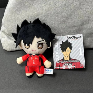 Planet Gates NO.1 / 11cm / CHINA 2024 New 10cm Anime Plush Toy Tobio Kageyama Shoyo Hinata Kuroo Tetsurou Mini Stuffed Toys Pendant Kids Gift