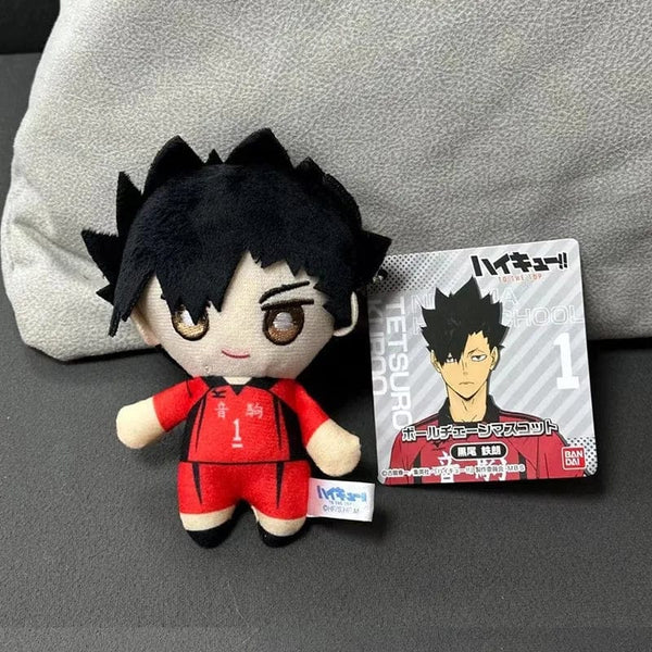 Planet Gates NO.1 / 11cm / CHINA 2024 New 10cm Anime Plush Toy Tobio Kageyama Shoyo Hinata Kuroo Tetsurou Mini Stuffed Toys Pendant Kids Gift