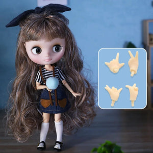 Planet Gates No.20 / CHINA / only doll ICY DBS Blyth Middie Doll Joint Body 20CM Customized Doll Nude doll or Full Set Includes Clothes & Shoes DIY Toy Gift for Girls