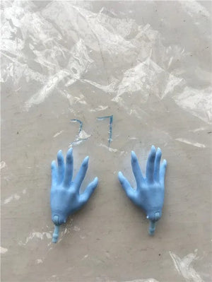 Planet Gates NO.27 New Original Replacement Doll Hands Monstering High Doll Toy Parts Black Gray Yellow Blue Fishman Doll Hands DIY Toy Accessories