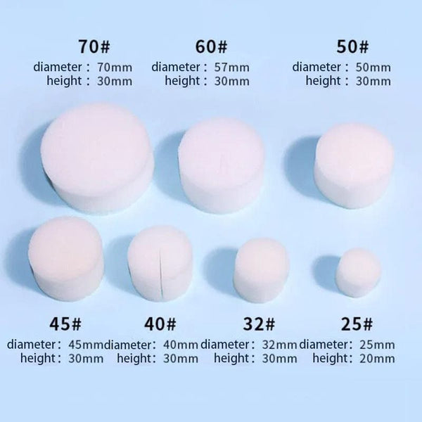 Planet Gates NO.45 black 55mm 50pcs Hydroponic Soilless Mesh Net basket Plant veg Grow Nursery Cup Pot Sponge tray Aeroponic Veg Planter Clone Colonization q1