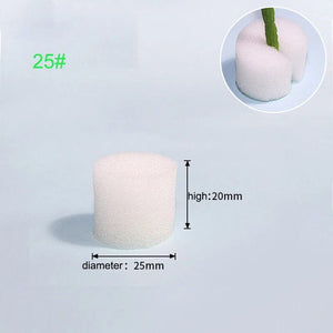 Planet Gates NO.45 black 55mm 50pcs Hydroponic Soilless Mesh Net basket Plant veg Grow Nursery Cup Pot Sponge tray Aeroponic Veg Planter Clone Colonization q1