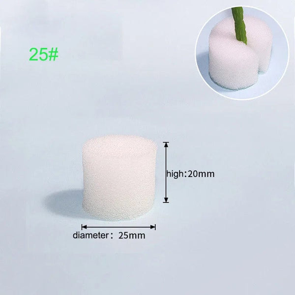 Planet Gates NO.45 black 55mm 50pcs Hydroponic Soilless Mesh Net basket Plant veg Grow Nursery Cup Pot Sponge tray Aeroponic Veg Planter Clone Colonization q1