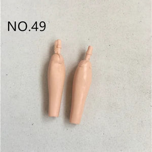 Planet Gates NO.49 New Original Replacement Doll Hands Monstering High Doll Toy Parts Black Gray Yellow Blue Fishman Doll Hands DIY Toy Accessories