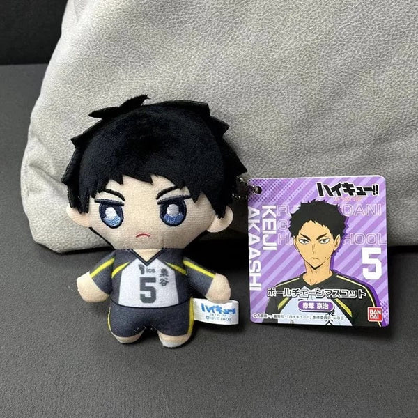 Planet Gates NO.5 / 11cm / CHINA 2024 New 10cm Anime Plush Toy Tobio Kageyama Shoyo Hinata Kuroo Tetsurou Mini Stuffed Toys Pendant Kids Gift