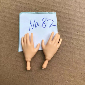 Planet Gates NO.82 New Original Replacement Doll Hands Monstering High Doll Toy Parts Black Gray Yellow Blue Fishman Doll Hands DIY Toy Accessories