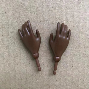 Planet Gates NO.89 New Original Replacement Doll Hands Monstering High Doll Toy Parts Black Gray Yellow Blue Fishman Doll Hands DIY Toy Accessories