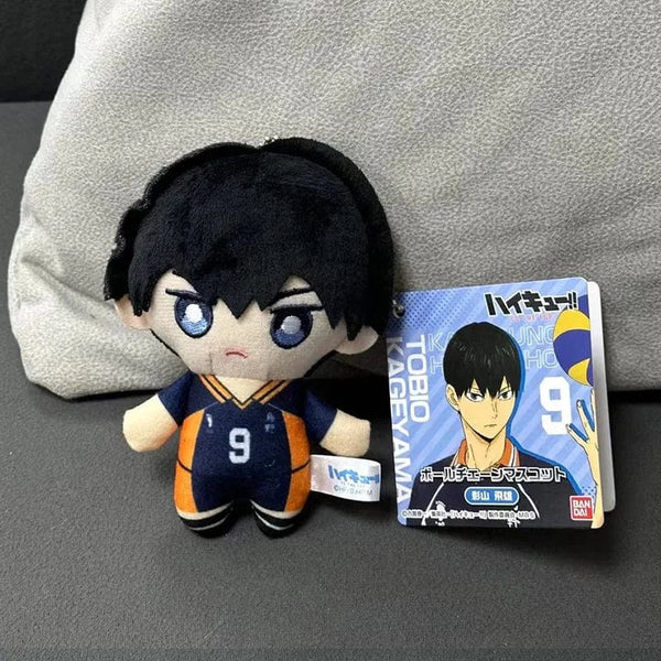 Planet Gates NO.9 / 11cm / CHINA 2024 New 10cm Anime Plush Toy Tobio Kageyama Shoyo Hinata Kuroo Tetsurou Mini Stuffed Toys Pendant Kids Gift