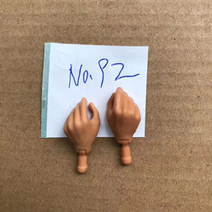 Planet Gates NO.92 New Original Replacement Doll Hands Monstering High Doll Toy Parts Black Gray Yellow Blue Fishman Doll Hands DIY Toy Accessories