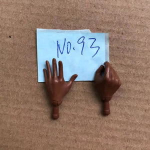 Planet Gates NO.93 New Original Replacement Doll Hands Monstering High Doll Toy Parts Black Gray Yellow Blue Fishman Doll Hands DIY Toy Accessories