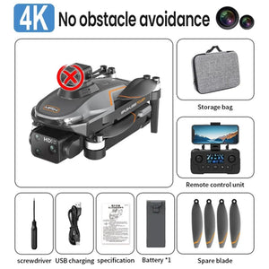 Planet Gates No Avoidance-1B-4K 2024 New A22 RC Drone 8K Professional Dual Camera Aerial 360° Quadcopter RC Obstacle Avoidance Optical Flow Aerial 4K Drone