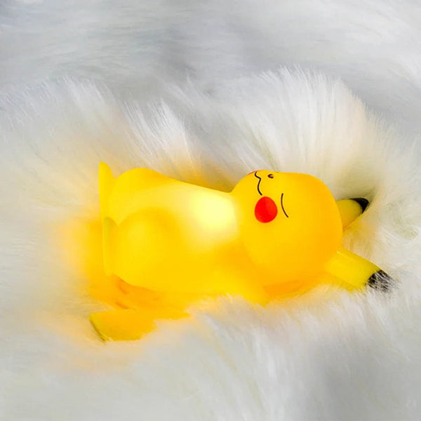 Planet Gates No box 1 10 Pcs Hot Pokemon Pikachu Night Light Glowing Anime Figures Toy Pokemon Pikachu Cute Bedside Led Lamp Kawaii Children Gift