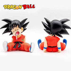 Planet Gates no box 10cm Dragon Ball Anime Figure Son Goku Super Saiyan Q Version Model Figurine PVC Statue Collection Toys Children Christmas Gifts