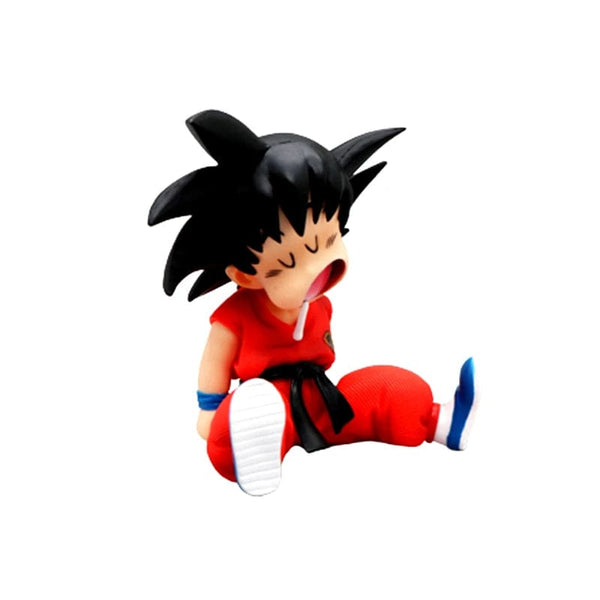 Planet Gates no box 10cm Dragon Ball Anime Figure Son Goku Super Saiyan Q Version Model Figurine PVC Statue Collection Toys Children Christmas Gifts