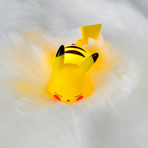 Planet Gates No box 2 10 Pcs Hot Pokemon Pikachu Night Light Glowing Anime Figures Toy Pokemon Pikachu Cute Bedside Led Lamp Kawaii Children Gift