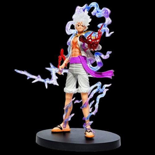 Planet Gates No box 21CM Anime One Piece Luffy GEAR 5 Figurine Nika Sun God Action Figures Collectible Model Doll Toys Children Gift
