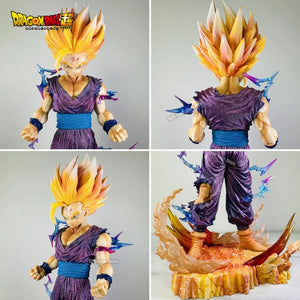 Planet Gates No box 25cm Dragon Ball Z Anime Figure Son Gohan Action Figurine Super Saiyan 2 Cell Game Children Toys Son Goku  Gift