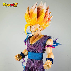 Planet Gates No box 25cm Dragon Ball Z Anime Figure Son Gohan Action Figurine Super Saiyan 2 Cell Game Children Toys Son Goku  Gift