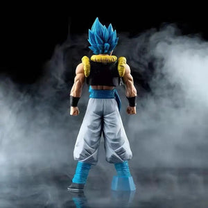 Planet Gates no box 31CM Anime Dragon Ball Z Super Saiyan Blue Gogeta PVC Action Figure Model Toys Desktop Decoraction Children Birthday Gift