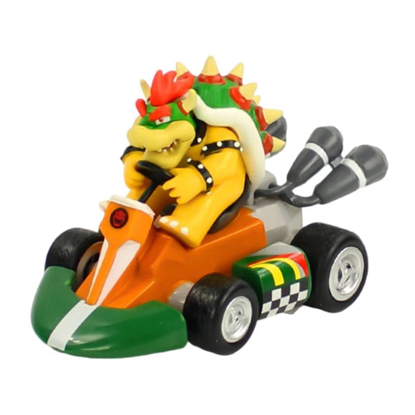Planet Gates No box 6 Super Mario Pull Back Car Green Yoshi Donkey Kong Bowser Luigi Toad Princess Peach Action Figure Toys Anime Game Doll Kid Gifts