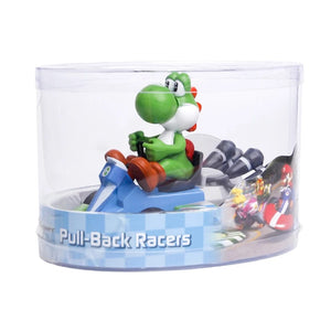 Planet Gates No box 6 Super Mario Pull Back Car Green Yoshi Donkey Kong Bowser Luigi Toad Princess Peach Action Figure Toys Anime Game Doll Kid Gifts