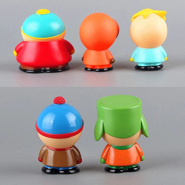 Planet Gates NO BOX 6cm 5PCS Set Southern Park Action Figure Toy Stan Eric Creative Austral Park Doll Gift for Kids Home Decoration Moldel