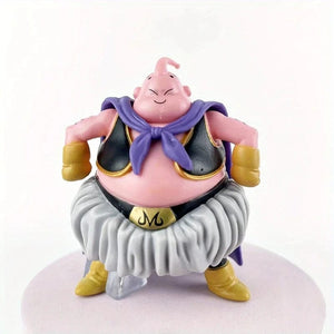 Planet Gates no box Bandai 8cm Anime Dragon Ball Goku Buu Figure Fat Super Buu Figurine PVC Action Figures Statue Model Doll Collection Toy Gift Kid