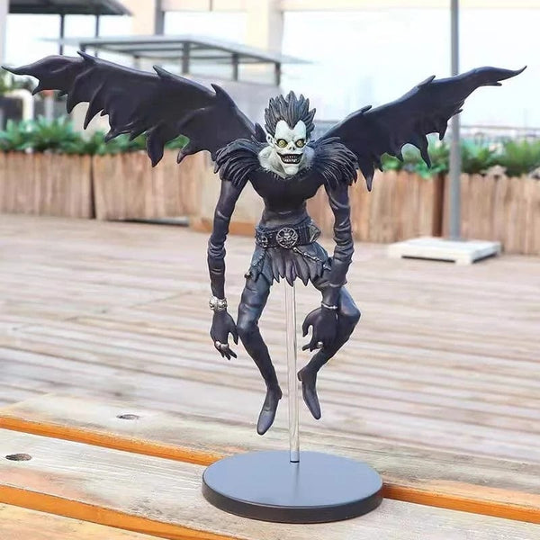 Planet Gates no box Death Note Anime Figures Statue Ryuk Rem 23CM PVC Action Figureine Movie Collection Model Toys For Boys Gift