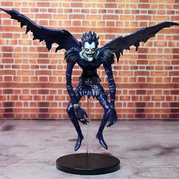 Planet Gates no box Death Note Anime Figures Statue Ryuk Rem 23CM PVC Action Figureine Movie Collection Model Toys For Boys Gift