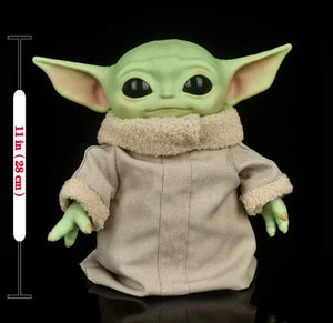 Planet Gates NO Box Disney Movies Star Wars 28cm Baby Yoda Action Figure Toy Model Dolls Toys Kids Birthday Gifts