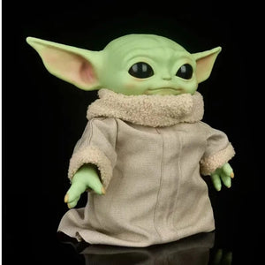 Planet Gates NO Box Disney Movies Star Wars 28cm Baby Yoda Action Figure Toy Model Dolls Toys Kids Birthday Gifts