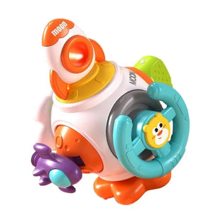 Planet Gates NO BOX Educational Learning Montessori Toy Busy Cube Hand-on Ability Training Lock Box Fine Motor Skill Development Cube Toy for Kids